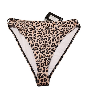 Pretty little‎ thing high waisted cheetah print bottoms Size 12